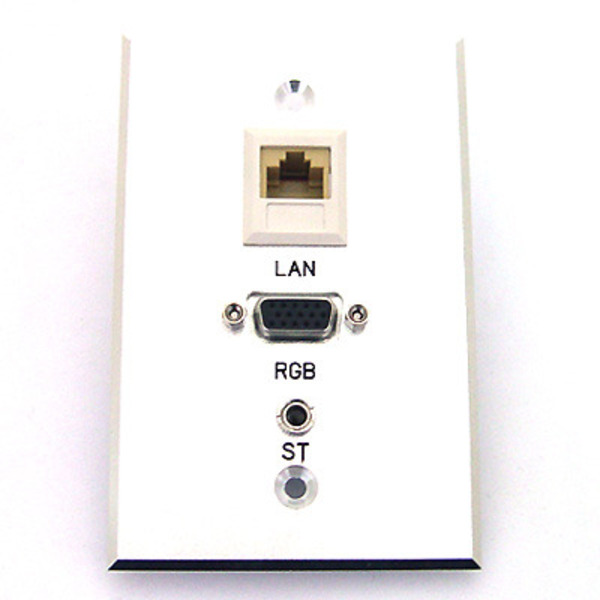 SpeedMax(스피드맥스) [SM-RSL] RGB 1구/ 3.5스테레오 암/ LAN 판넬