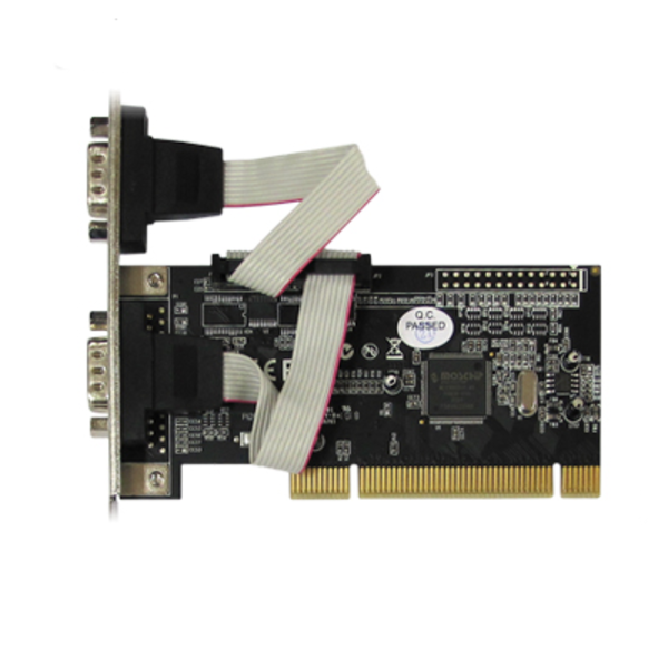 NETmate(넷메이트) [I-390] 2포트 PCI 시리얼카드(MOS)(슬림PC겸용) New