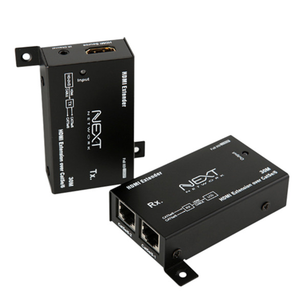 NEXT(넥스트) [NEXT-030IR] HDMI 30M 거리연장기(UTP Cat.5/5e/6 통신케이블로 거리연장)