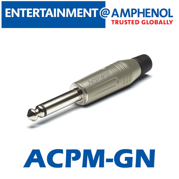 AMPHENOL(암페놀) [ACPM-GN] 1/4 Phone MONO