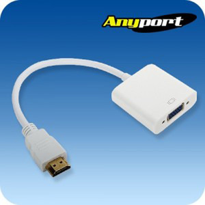 Anyport(애니포트) [AP-HDTV1] HDMI TO VGA 컨버터 (오디오미지원)