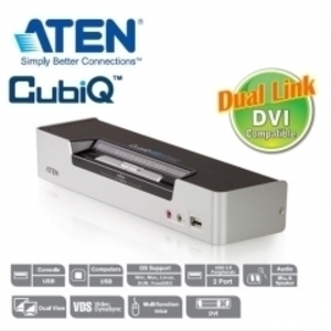ATEN(아텐) [CS1642A] 2-포트 USB DVI 듀얼 디스플레이 KVMP™ 스위치