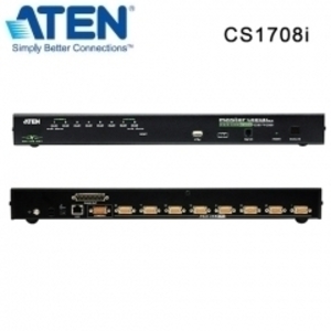 ATEN(아텐) [CS1708I] (8포트 PS/2-USB KVM on the NET™ 1로컬/리모트 유저 액세스)