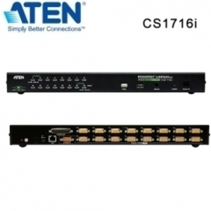 ATEN(아텐) [CS1716I] (16포트 PS/2-USB KVM on the NET™ 1로컬/리모트 유저 액세스)