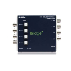Bridge(브릿지) [Bridge1000SDA] SDI셀렉터 HD-SDI 4 IN 4 OUT (4개 동시출력) -156 극저온처리 카나레 SDI케이블 