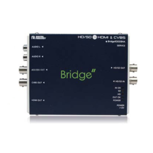 Bridge(브릿지) [Bridge1000SHA] HD/SD SDI to CVBS(RCA/컴포지트) 컨버터