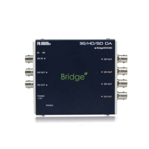 Bridge(브릿지) [Bridge1000SD] HD- SDI분배기 6OUT 3G-SDI / DVB-ASI 지원 -156 극저온처리 카나레 SDI케이블 