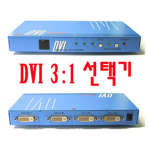 SpeedMax(스피드맥스) [SM-CDVI31] 3:1 DVI 선택기(리모콘)