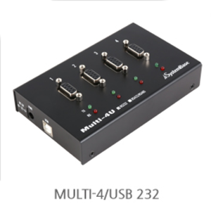 SystemBase(시스템베이스) [Multi-4U/USB RS-232] 4port 시리얼컨버터