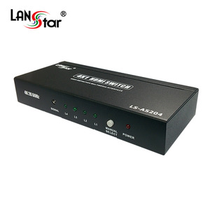 LANstar(랜스타) [LS-AS204] HDMI 2.0 4:1 자동 선택기 [4K*2K 60Hz 지원]