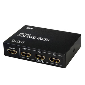 NEXT(넥스트) [NEXT-HD301SW] 3:1 HDMI 모니터 스위치/3개의 HDMI소스기기연결 1개의 디스플레이장치에서 선택적으로 화면출력