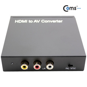 Coms(컴스) [CL528] HDMI 컨버터(AV변환), HDMI to 3RCA(디지털 -&gt;아날로그)