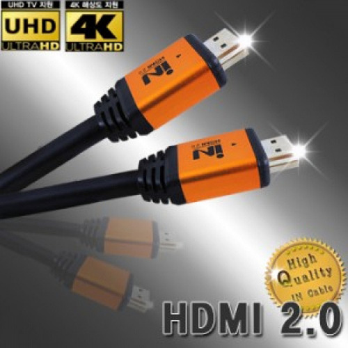 inNETWORK(인네트웍) [IN-HDMI2G030] HDMI 2.0 골드메탈 3M