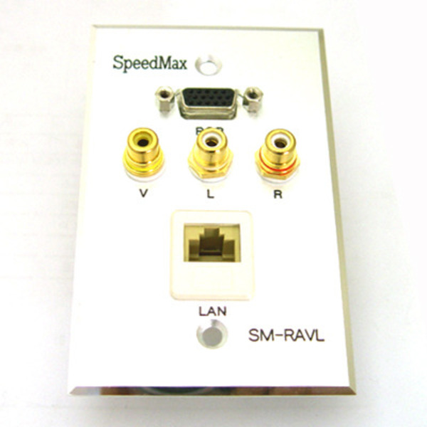SpeedMax(스피드맥스) [SM-RAVL] RGB / 비디오,오디오 / LAN 판넬