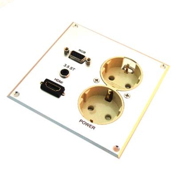 SpeedMax(스피드맥스) [SM-HRSP2] HDMI,RGB,3.5st,전원2 판넬