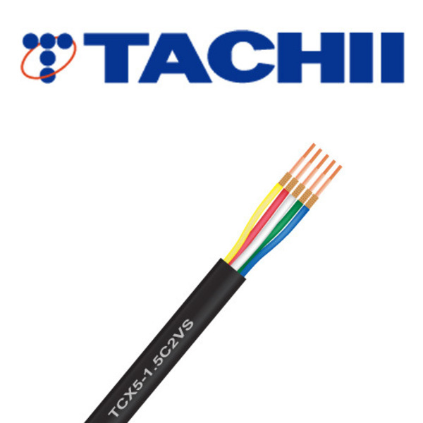 TACHII(타치이) TCX5-1.5C2VS 75Ω 멀티동축케이블 200M