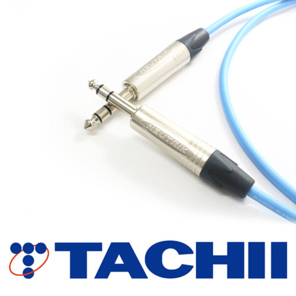 TACHII(타치이) [TC-PB5S-N] 팬텀블루 5.5 스테레오 케이블 0.5m~