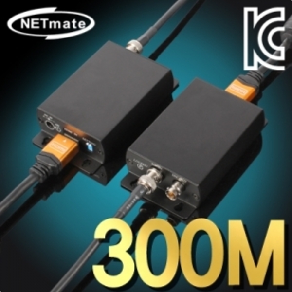 NETmate(넷메이트) [NM-HE01C] HDMI 동축케이블 리피터 