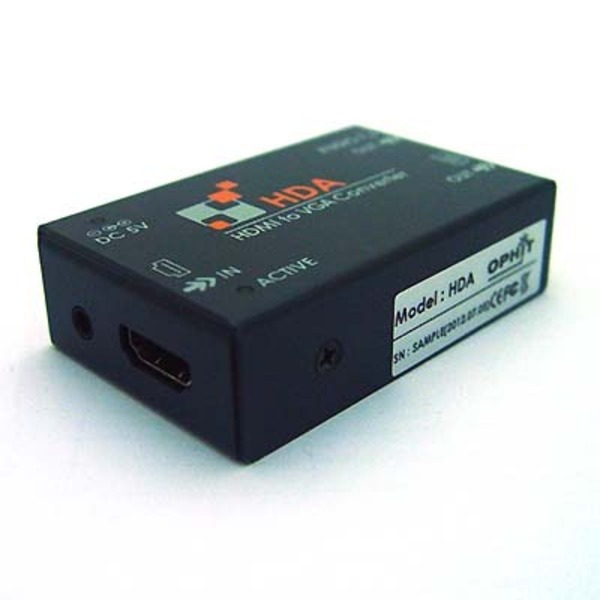 OPHIT(오피트) [HDA] HDMI to VGA Converter