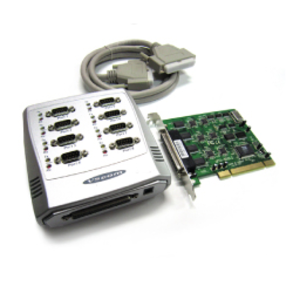 VSCOM(브이에스컴) [PCI-800HB] RS232 8Port Panel 시리얼카드
