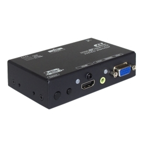 Rextron(렉스트론) [VSAVM-021] HDMI / VGA + Audio to HDMI Switch with Converter