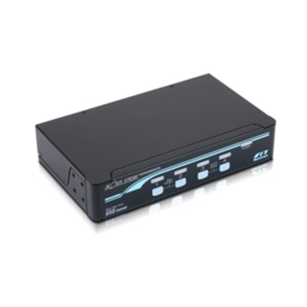 Rextron(렉스트론) [UCNV-104D] USB타입 KVM 스위치 (4PORT) USB콘솔 지원