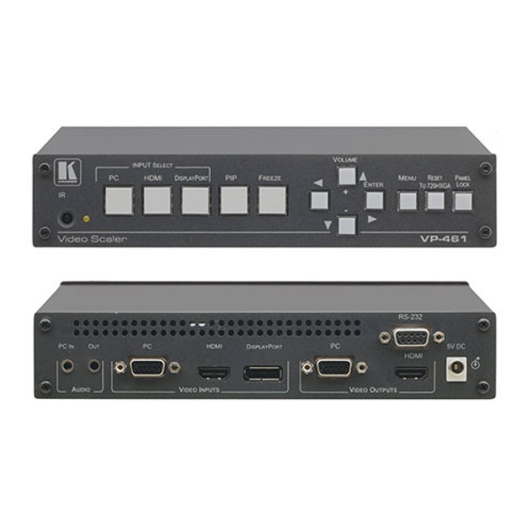 Kramer(크래머) [VP-461] 3-Input Analog ＆ HDMI ProScale™ Presentation Switcher/Scaler
