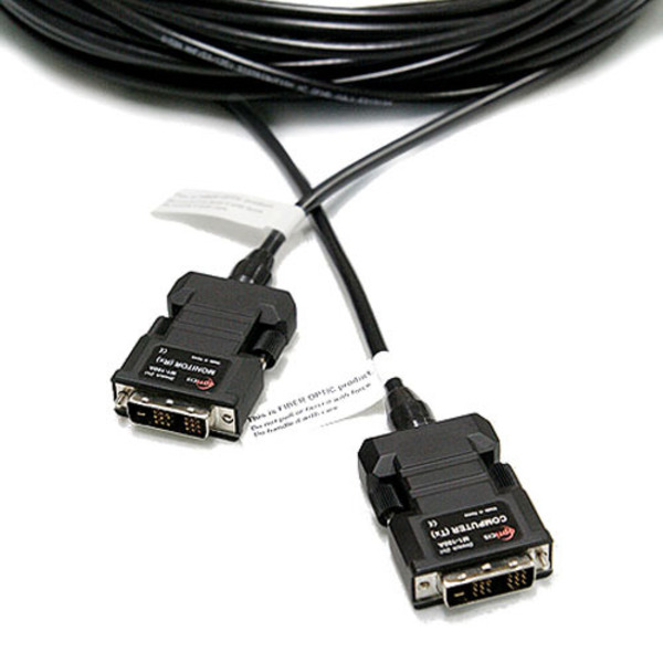 Opticis(옵티시스) [M1-100A-15] All-Fiber DVI 케이블(Virtual EDID) 15미터(15m)