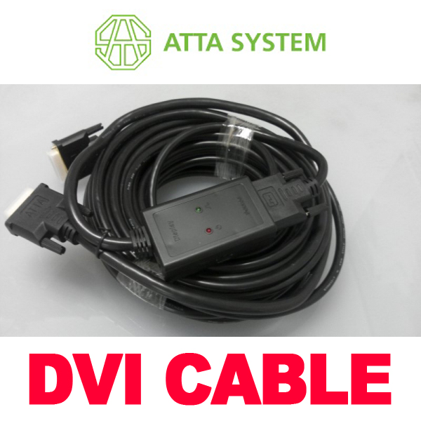 ATTA(아타) [K-D-ES] IC칩 내장 장거리 전송 분리형 DVI 케이블 FULL HD 1080P지원 10M~50M