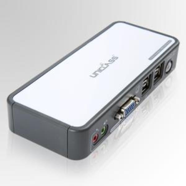 uniclass(유니클래스) [AH-CP02A] 2port VGA,USB KVM 스위치