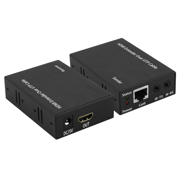 NEXT(넥스트) [NEXT-50SR]HDMI 50M 리피터/UTP 1회선 최대 50M 거리연장/IR지원/FULL HD/3D지원/HDCP/EDID내장