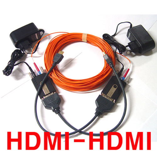 오피트 장거리 HDMI to HDMI 광(옵티컬) 1채널 장거리 100m [DOL-HH100]