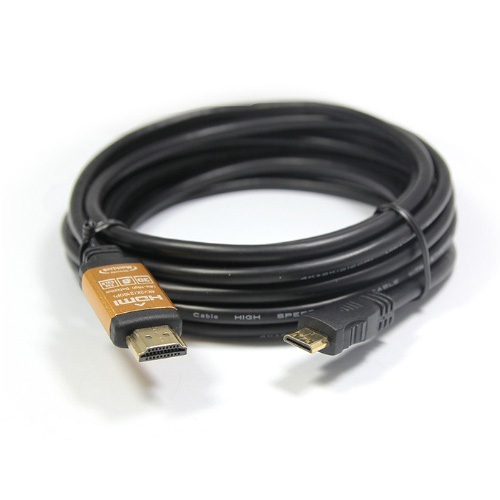마하링크 HDMI to miniHDMI V2.0 골드 케이블 1.2m [ML-H2M012]