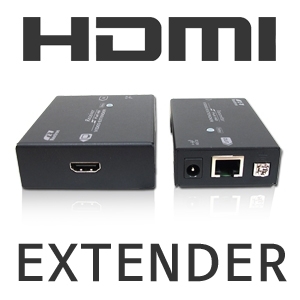 Rextron(렉스트론) [EVBM-M107LR] HDBaseT지원/ FULL HD지원/ 70M HDMI Extender (VS010)