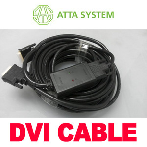 ATTA(아타) [K-D-ES] IC칩 내장 장거리 전송 분리형 DVI 케이블 FULL HD 1080P지원 10M~50M
