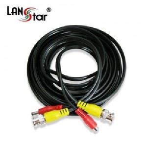 LANStar(랜스타) [LS-CCTP-5M] CCTV HD 동축+전원 케이블/일체형 5미터(5m)