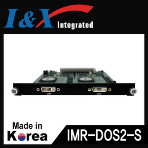 I&amp;X(아이앤엑스) [IMR-DOS2-S] DVI Scalar 2채널 출력 모듈 