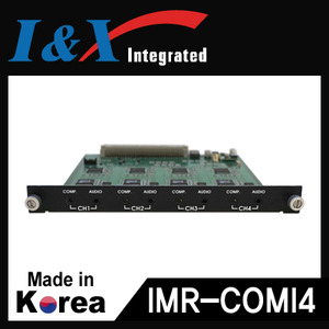 I&amp;X(아이앤엑스) [IMR-COMI4] 컴포넌트 4채널 입력 모듈