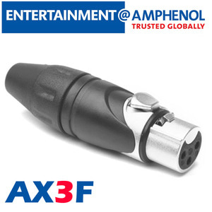 AMPHENOL(암페놀) [AX3F] 3Pole XLR (F)