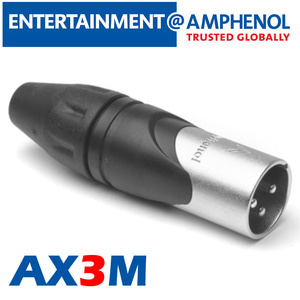 AMPHENOL(암페놀) [AX3M] 3Pole XLR (M)