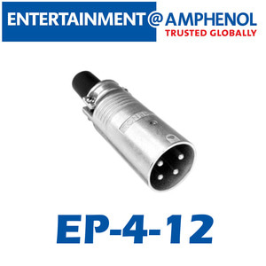 AMPHENOL(암페놀) [EP-4-12] 4 Pole 스피커 커넥터(M)