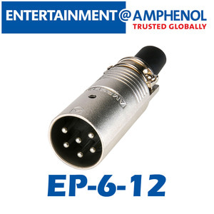 AMPHENOL(암페놀) [EP-6-12] 6 Pole 스피커 커넥터(M)