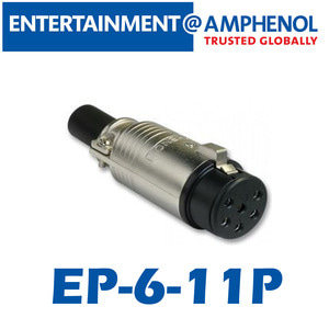 AMPHENOL(암페놀) [EP-6-11P] 6 Pole 스피커 커넥터(F)