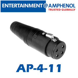 AMPHENOL(암페놀) [AP-4-11] 4 Pole 스피커 커넥터(F)
